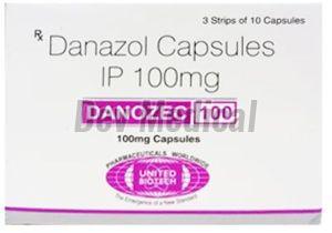 Danozec 100mg Capsules