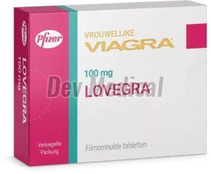 Lovegra 100mg Tablets