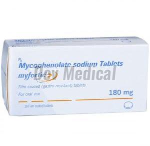 Myfortic 180mg Tablets