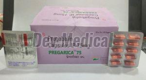 Pregarica 75mg Capsules