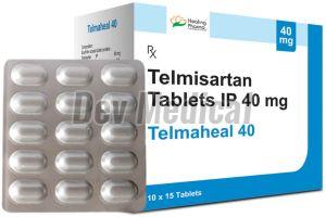 Telmaheal 40mg Tablets