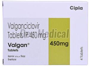 Valgan 450mg Tablets