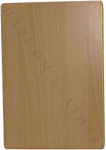 Wooden Scribbling Diary