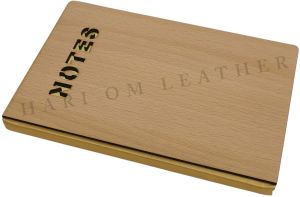 Wooden Scribbling Diary