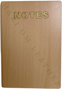 Wooden Scribbling Diary