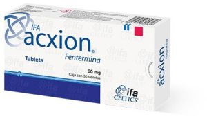 Acxion Fentermina 30 Mg Tablets