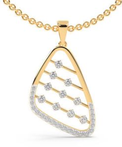 Stylish Diamond Pendant