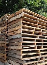 wooden pallets