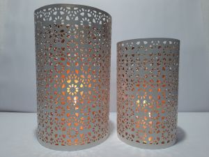 White Metal Votive