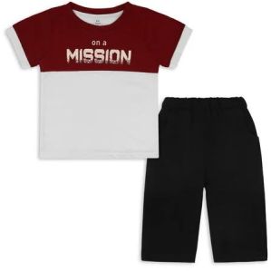 Boys T-Shirt and Capri Set