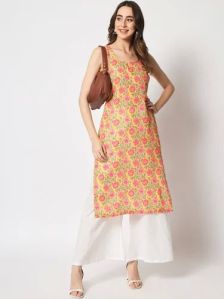 Cotton Straight Kurti