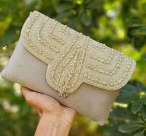 Handcrafted Bridal Clutch