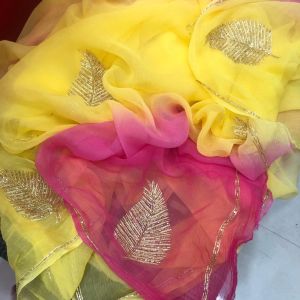 Party Wear Chiffon Saree