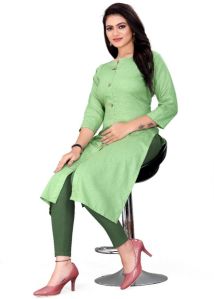 Plain Rayon Kurti