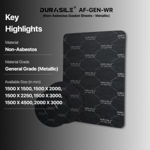 DURASILE AF-GEN-WR (Non Asbestos Gasket Sheet - Metallic)