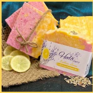 Organic Handmade CP Soothing Lemon Soap