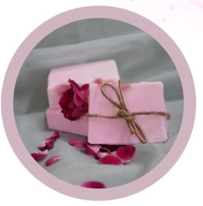 Organic Handmade Preety Pink  Soap