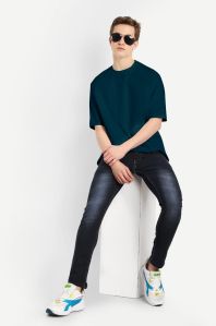 Mens Cotton plain oversized RAMA t-shirt GSM, size S/M/L/XL/XXL