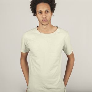 Mens Cotton plain regular size cream t-shirt GSM, size S/M/L/XL/XXL