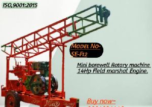 rotary borewell machine