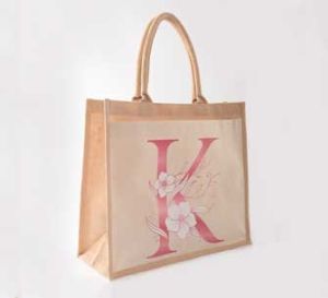 14 x 16 x 6 Inch Jute Shopping Bag