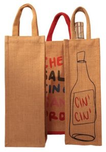 Jute Wine Bags