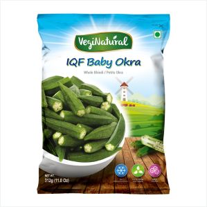 Frozen IQF Baby Okra