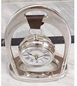 6 Inch Metal Table Clock