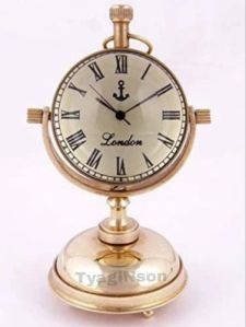 Home Brass Table Clock