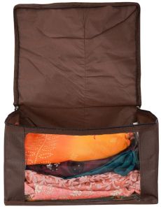 Brown Saree Storage Covers