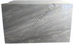 Cloudy Grey Marble Slab