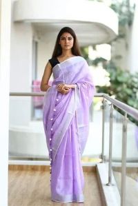 Linen Saree