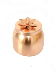 Decorative Copper Candle Jar