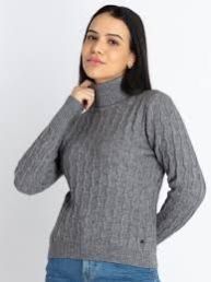 Ladies Winter High Neck Top