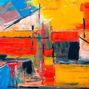 Decorative Abstract Oil Paintings