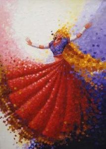 Traditional Folk Dance Painting