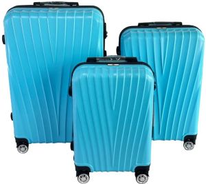 Teal Luggage Bag Set of 3 Pcs