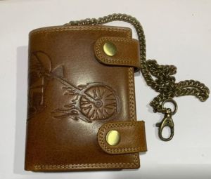 Leather Chain Wallet