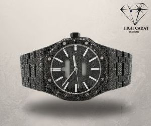 Black Shade Unique Diamond Watch