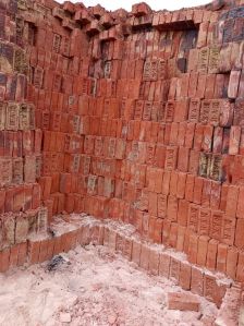 red clay brick