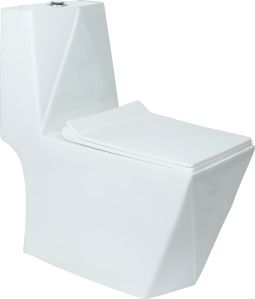 Square Diamond One Piece Water Closet