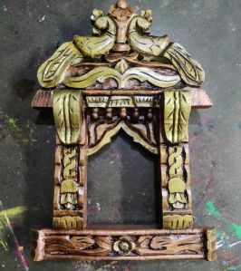 designer wooden jharokha