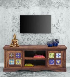 Free Standing Wooden TV Unit