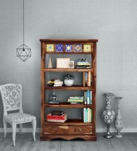 Wooden Bookshelf