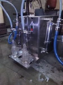 Semi Automatic Volumetric Liquid Bottle Filling Machine