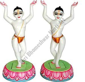 Chaitanya Mahaprabhu Marble Statues