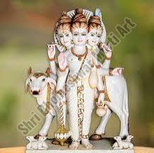 Lord Dattatreya Marble Statues