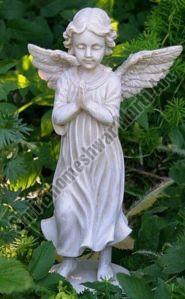 White Marble Angel Statue