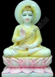 White Marble Buddha Statue