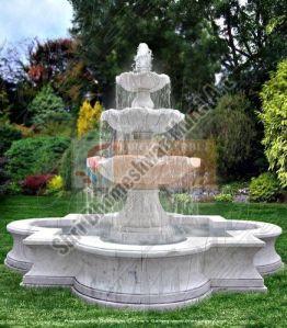 White Marble Fountain